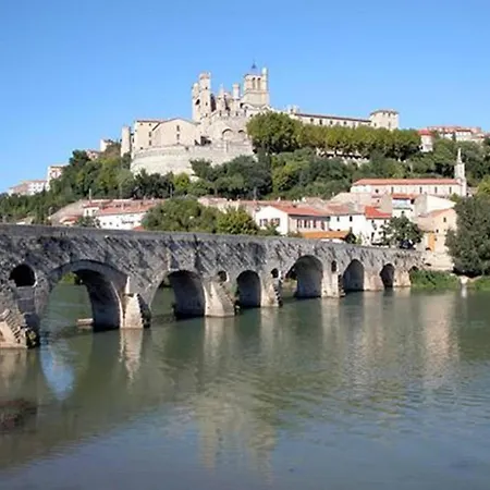 Tres Belle Climatisee Plain Pied, Wifi, 3 Chambres, Piscine Privee, Proche Du Canal Du Midi Et 4km De La Lxpin23 Portiragnes