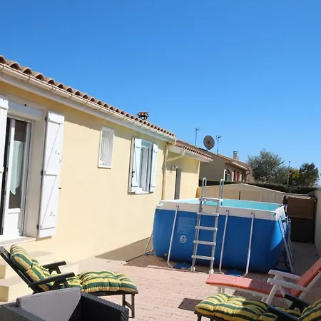 Villa Tres Belle Climatisee Plain Pied, Wifi, 3 Chambres, Piscine Privee, Proche Du Canal Du Midi Et 4km De La Lxpin23