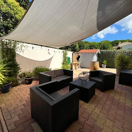 Tres Belle Climatisee Plain Pied, Wifi, 3 Chambres, Piscine Privee, Proche Du Canal Du Midi Et 4km De La Lxpin23 * Portiragnes